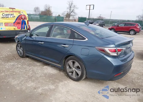 2016 Hyundai Sonata Hybrid Limited z USA, uszkodzony, nr VIN KMHE34L14GA016940